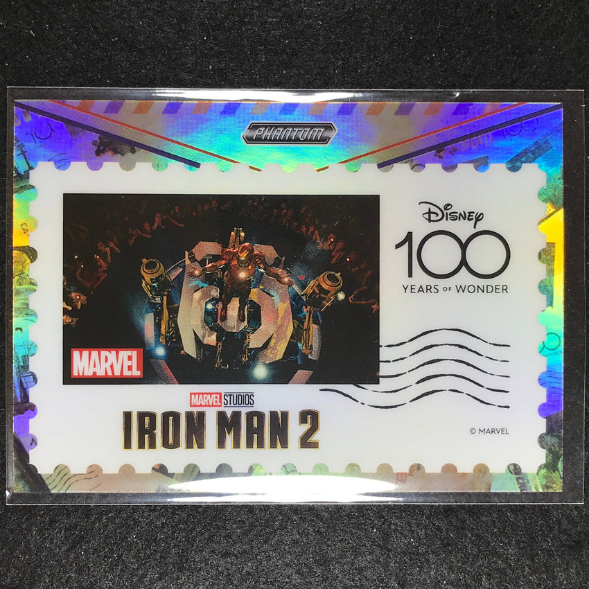 2023 Disney 100 Phantom Marvel Iron Man 2 Anniversary World Stamp #1