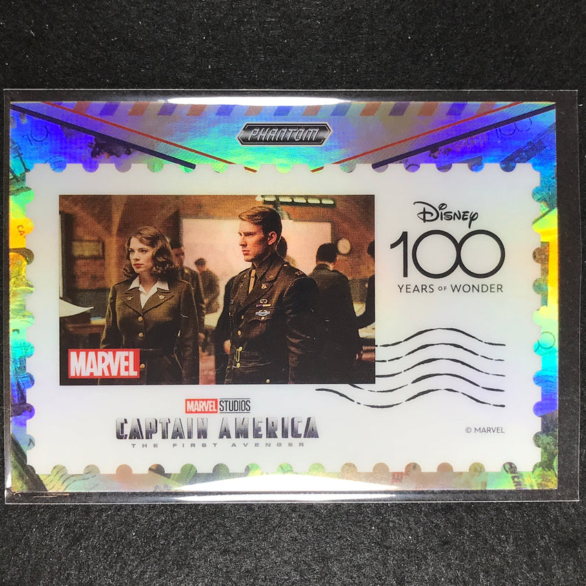 2023 Disney 100 Phantom Marvel Captain America Anniversary World Stamp #3