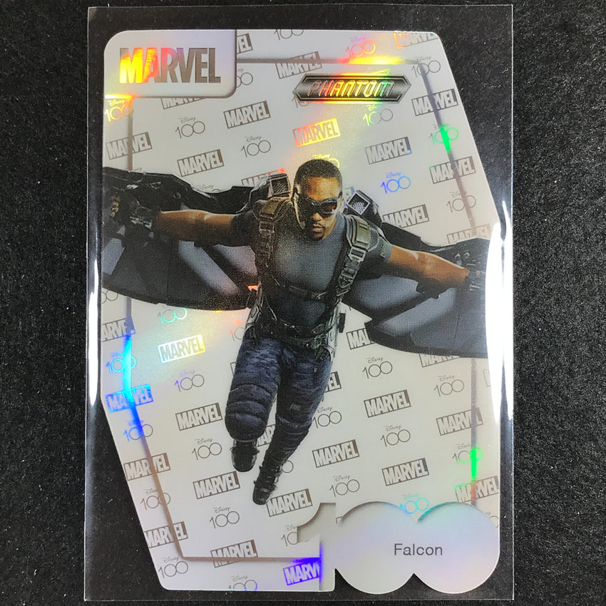 2023 Disney 100 Phantom Marvel Falcon Disney 100 Die-cut Parallel #27