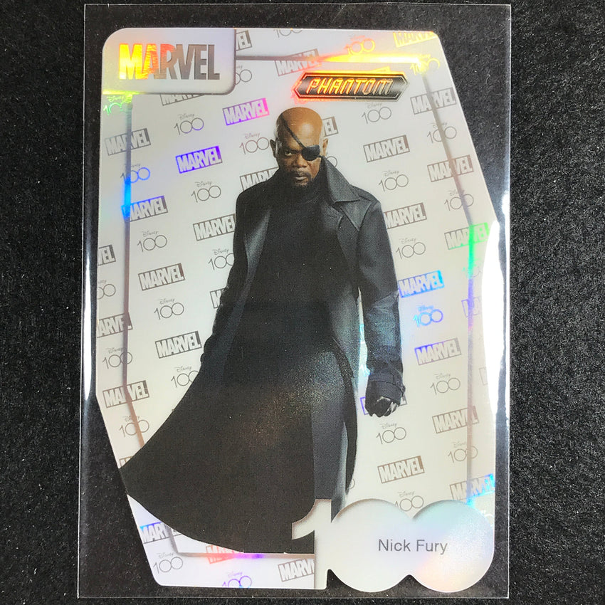 2023 Disney 100 Phantom Marvel Nick Fury Disney 100 Die-cut Parallel #30