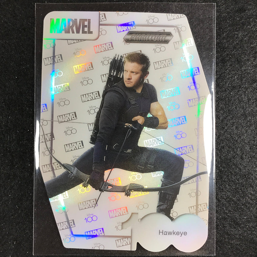 2023 Disney 100 Phantom Marvel Hawkeye Disney 100 Die-cut Parallel #33