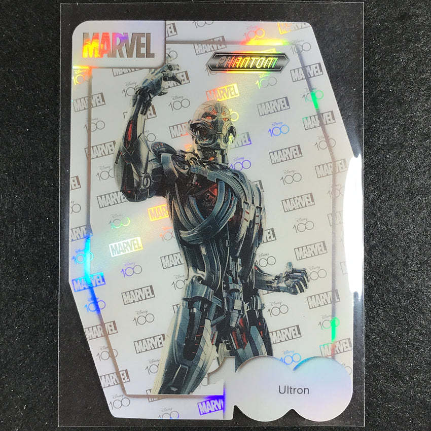 2023 Disney 100 Phantom Marvel Ultron Disney 100 Die-cut Parallel #37