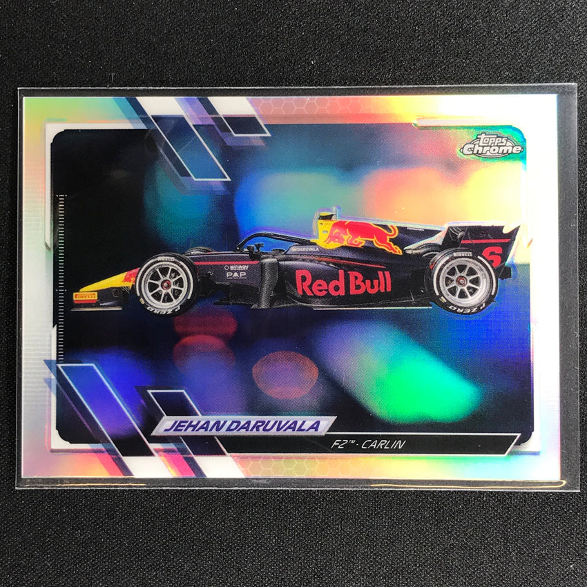 2021 Topps Chrome JEHAN DARUVALA F2 Cars Refractor #125