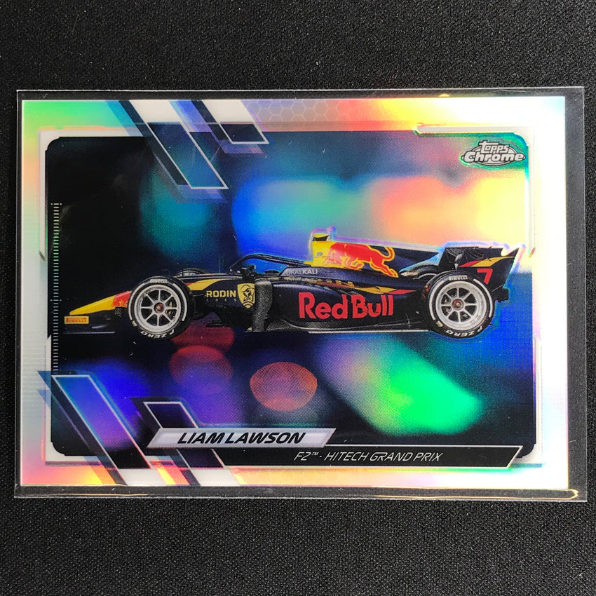 2021 Topps Chrome LIAM LAWSON F2 Cars Refractor #126