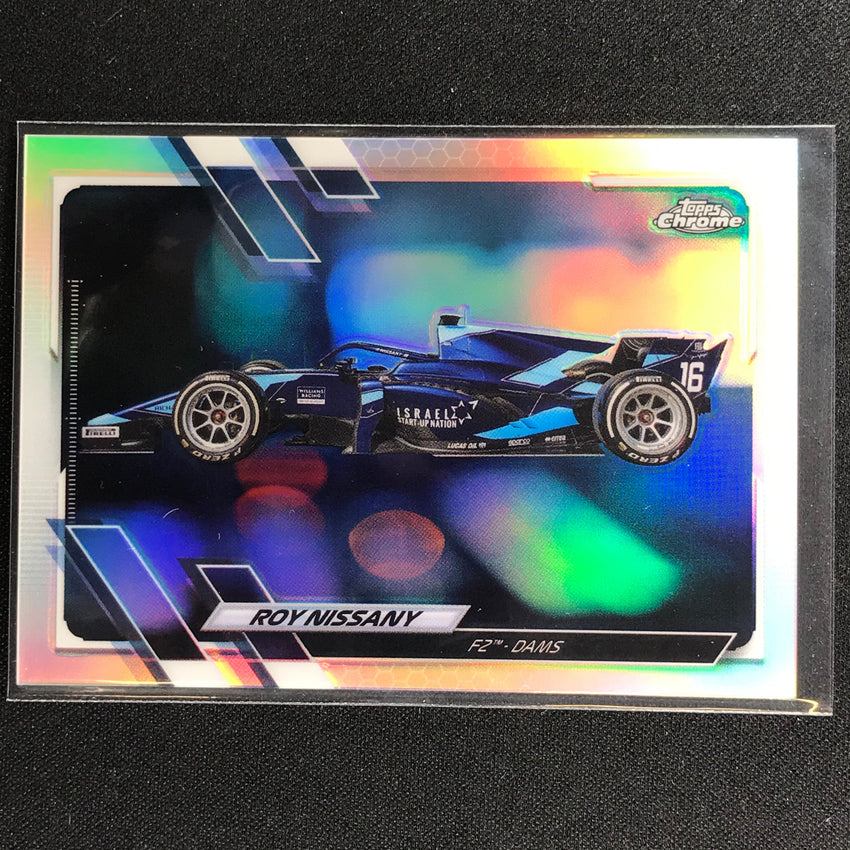 2021 Topps Chrome ROY NISSANY F2 Cars Refractor #130