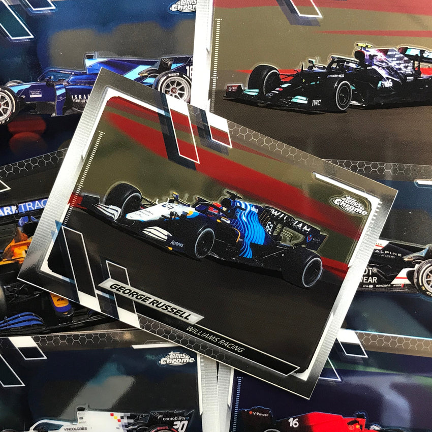 2021 Topps Chrome SEBASTIAN VETTEL F1 Cars Base #102