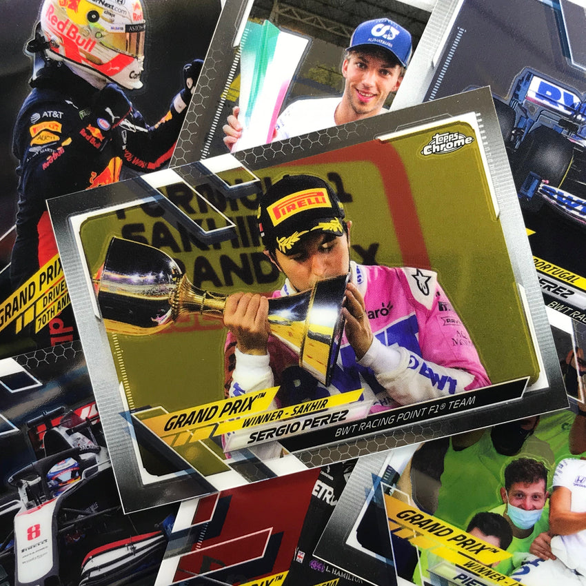 2021 Topps Chrome PIERRE GASLY Grand Prix Driver of the Day Base #164