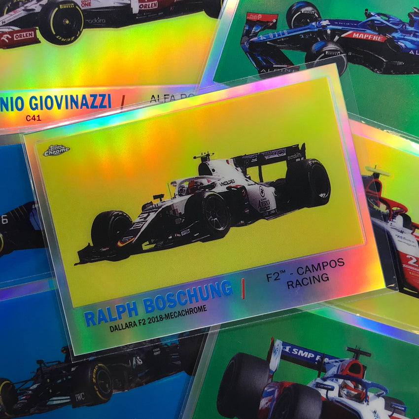 2021 Topps Chrome CHARLES LECLERC 1961 Topps Sports Cars Refractor #CL