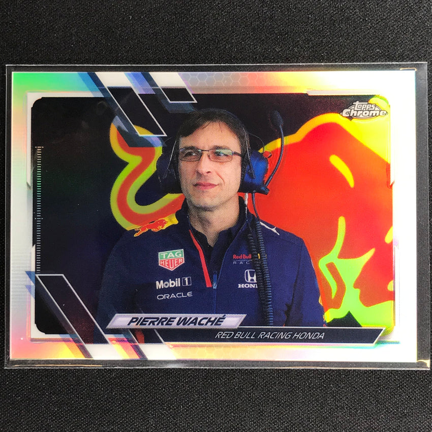 2021 Topps Chrome PIERRE WACHE F1 Crew Refractor #85