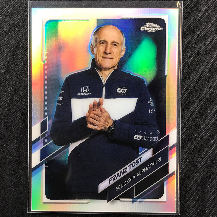 2021 Topps Chrome FRANZ TOST F1 Crew Refractor #88