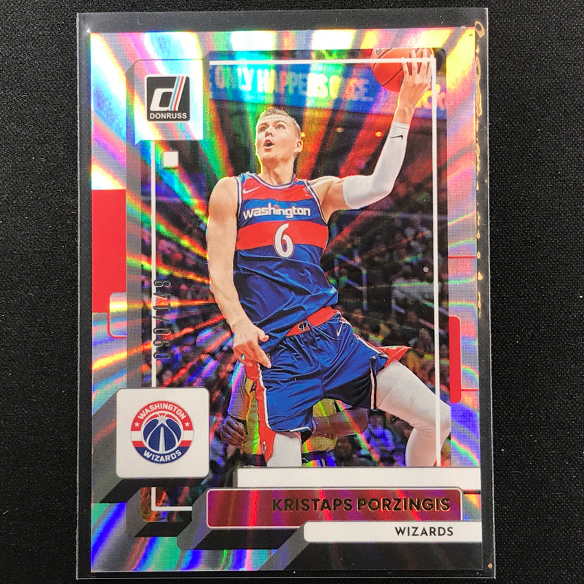 2022-23 Donruss Kristaps Porzingis Holo Laser /149