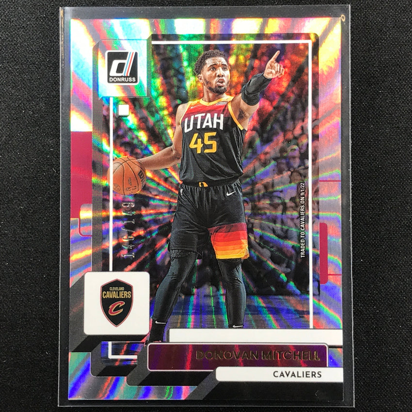 2022-23 Donruss Donovan Mitchell Holo Laser /149