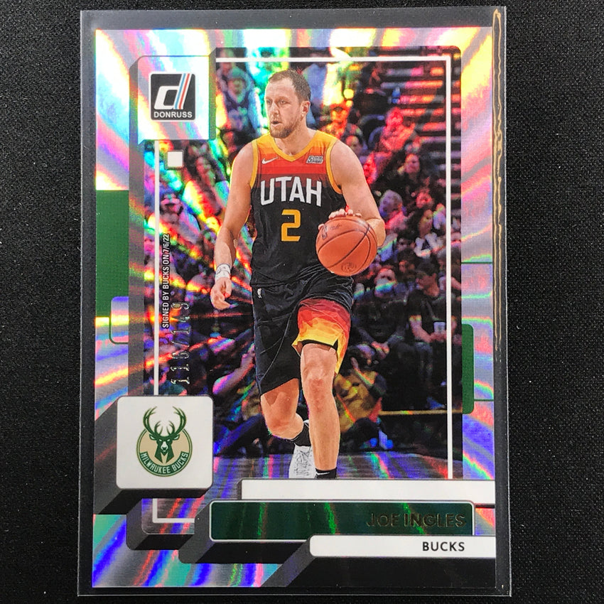 2022-23 Donruss Joe Ingles Holo Laser /149