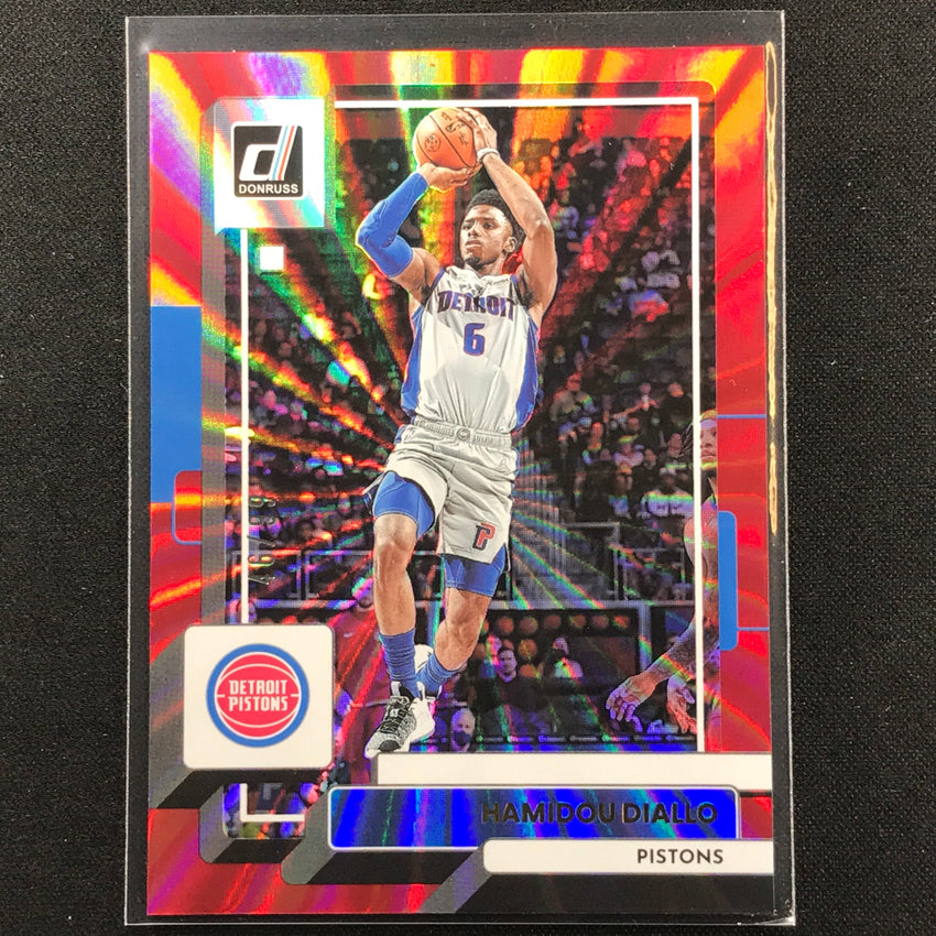2022-23 Donruss Hamidou Diallo Holo Red Laser 46/99