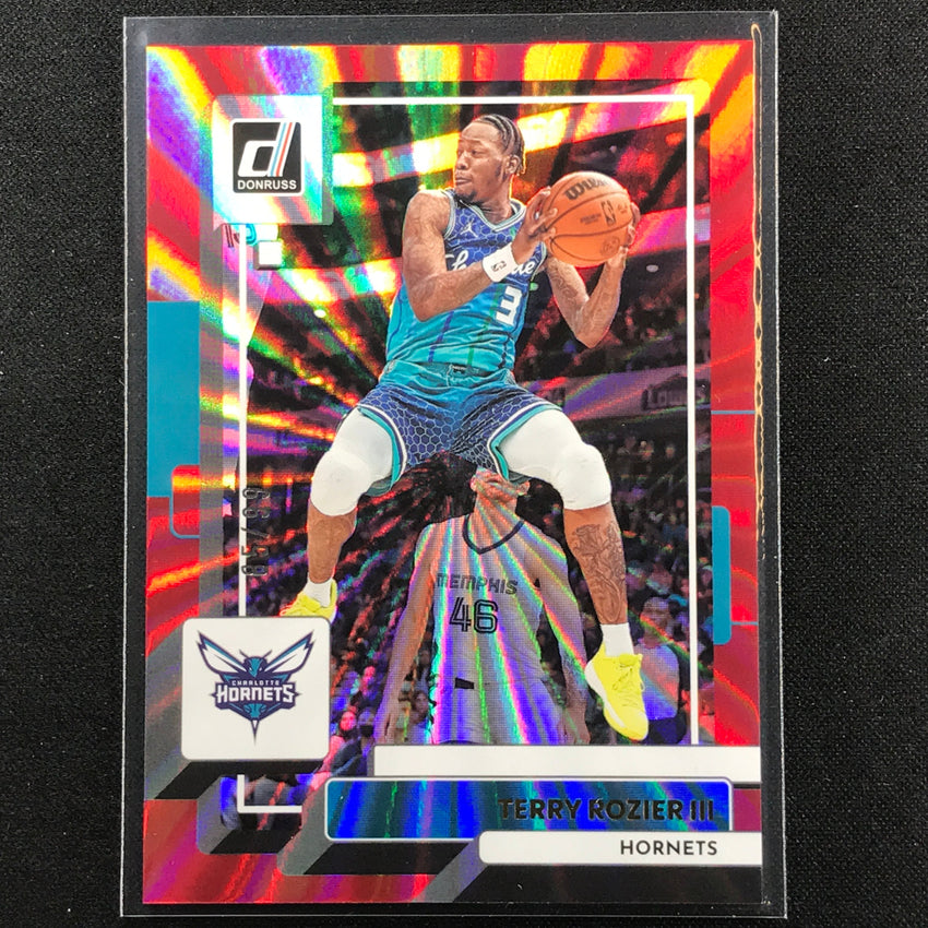 2022-23 Donruss Terry Rozier Iii Holo Red Laser 85/99