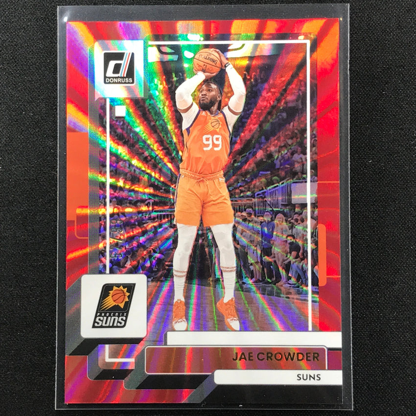 2022-23 Donruss Jae Crowder Holo Red Laser 57/99