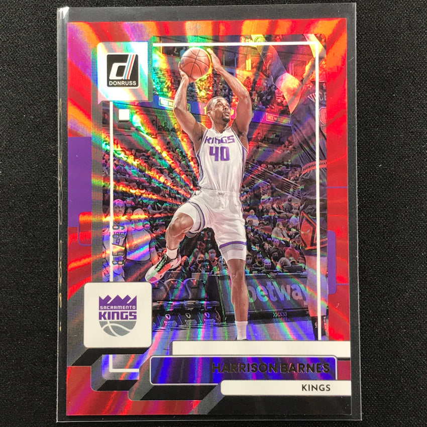 2022-23 Donruss Harrison Barnes Holo Red Laser 85/99