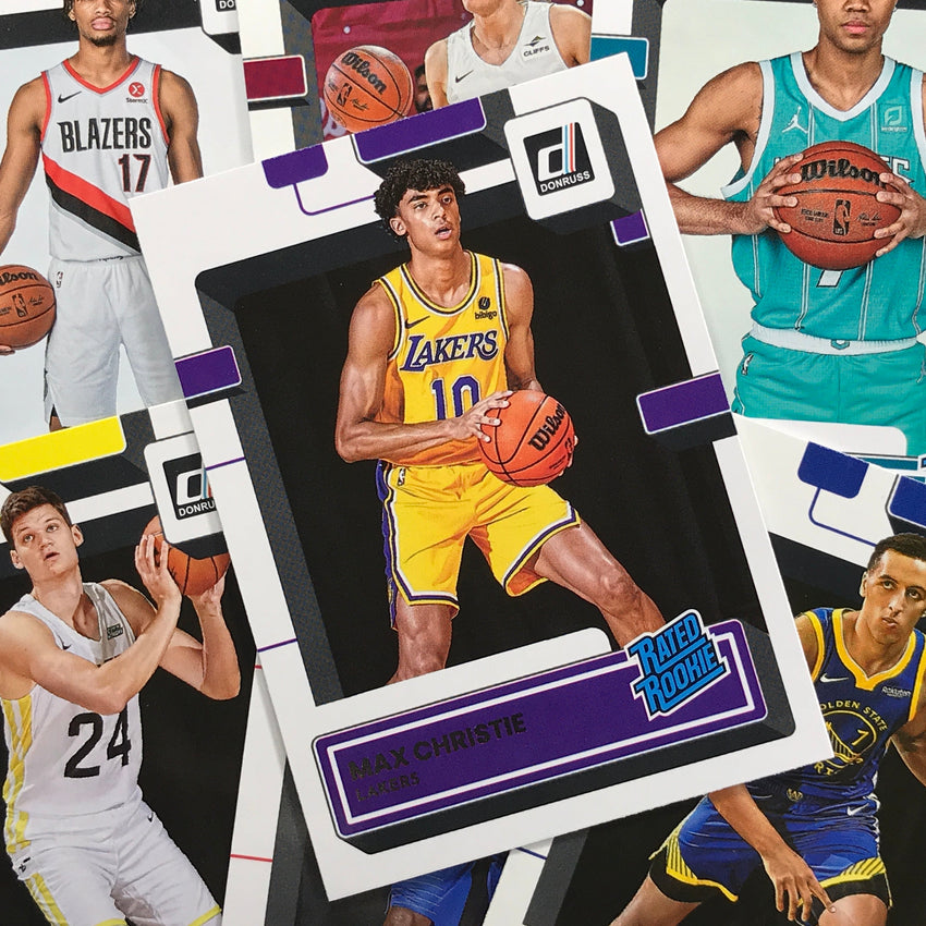 2022 23 Donruss DALEN TERRY Rated Rookie Base 218 Cherry
