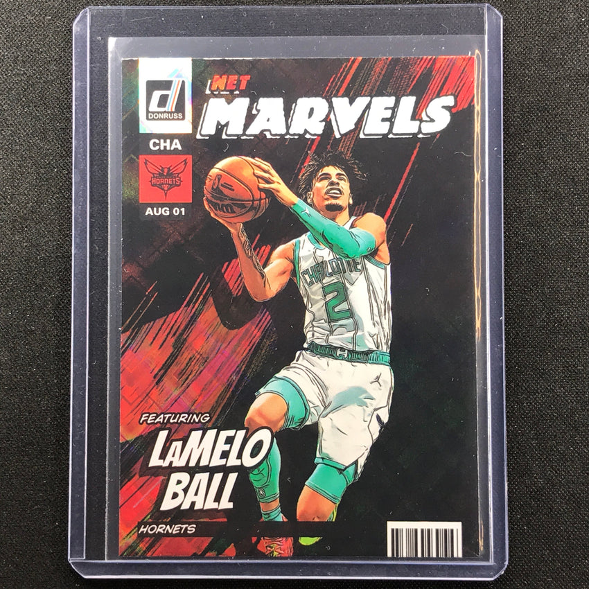 2022-23 Donruss Lamelo Ball Net Marvels Diamond Sp No 7