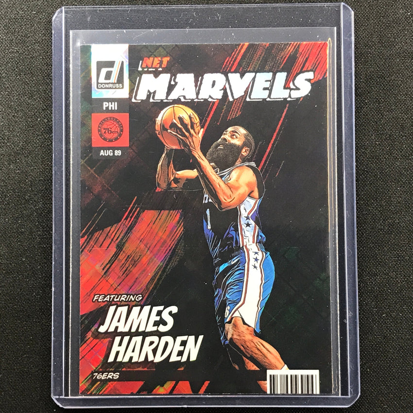 2022-23 Donruss James Harden Net Marvels Diamond Sp No 16