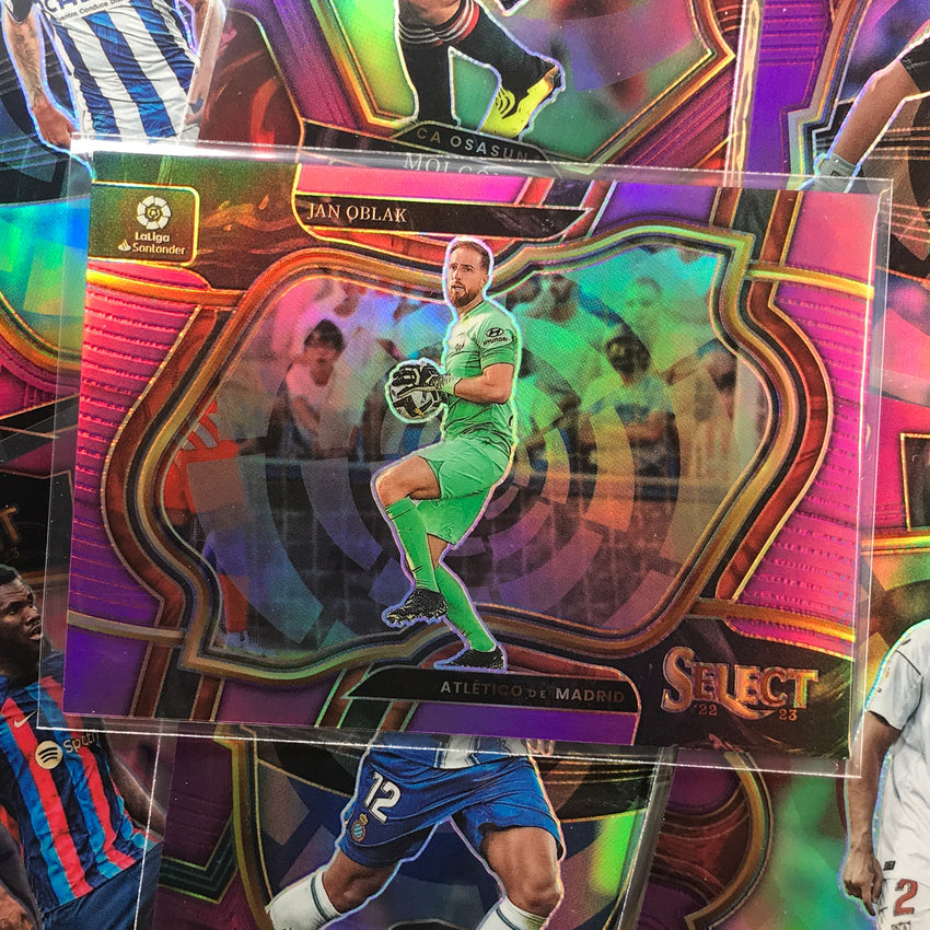 2022-23 Select La Liga Jules Kounde Field Level Purple /75 No 214