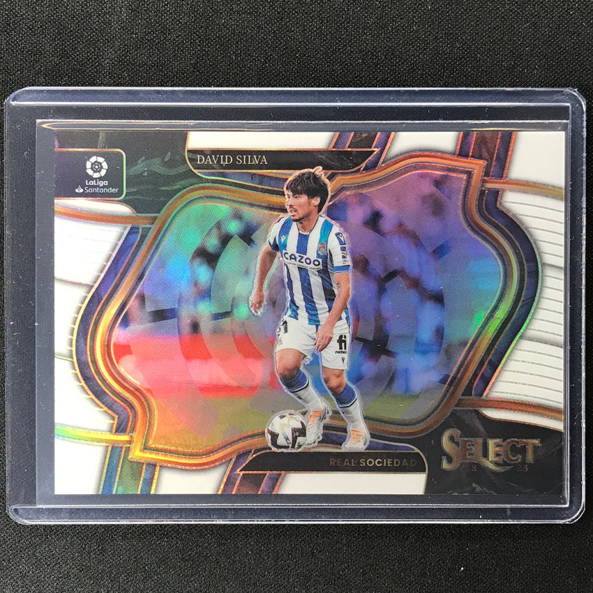 2022-23 Select La Liga David Silva Field Level White 9/20