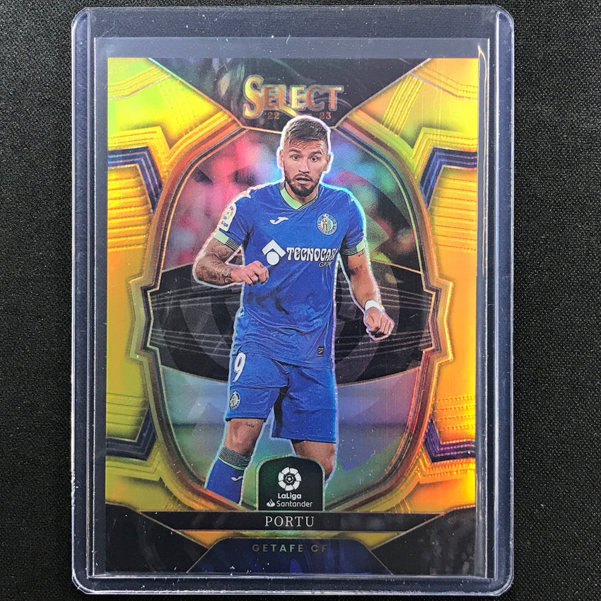 2022-23 Select La Liga Portu Terrace Gold Prizm 10/10