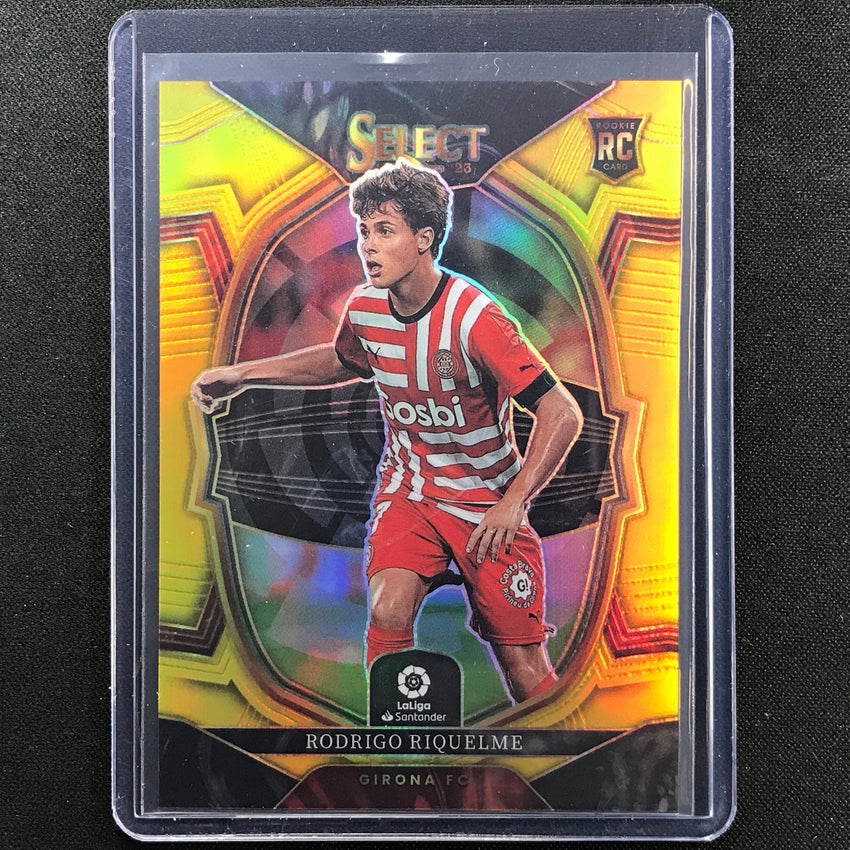 2022-23 Select La Liga Rodrigo Riquelme Terrace Rookie Gold Prizm 9/10