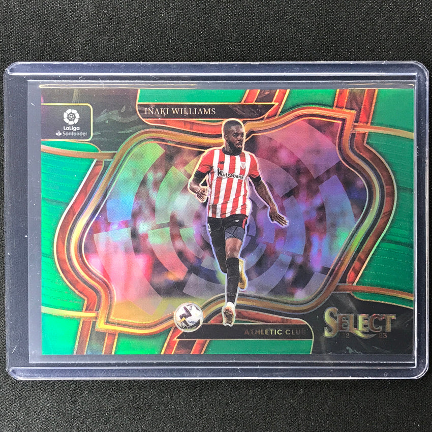 2022-23 Select La Liga Inaki Williams Field Level Green 5/5