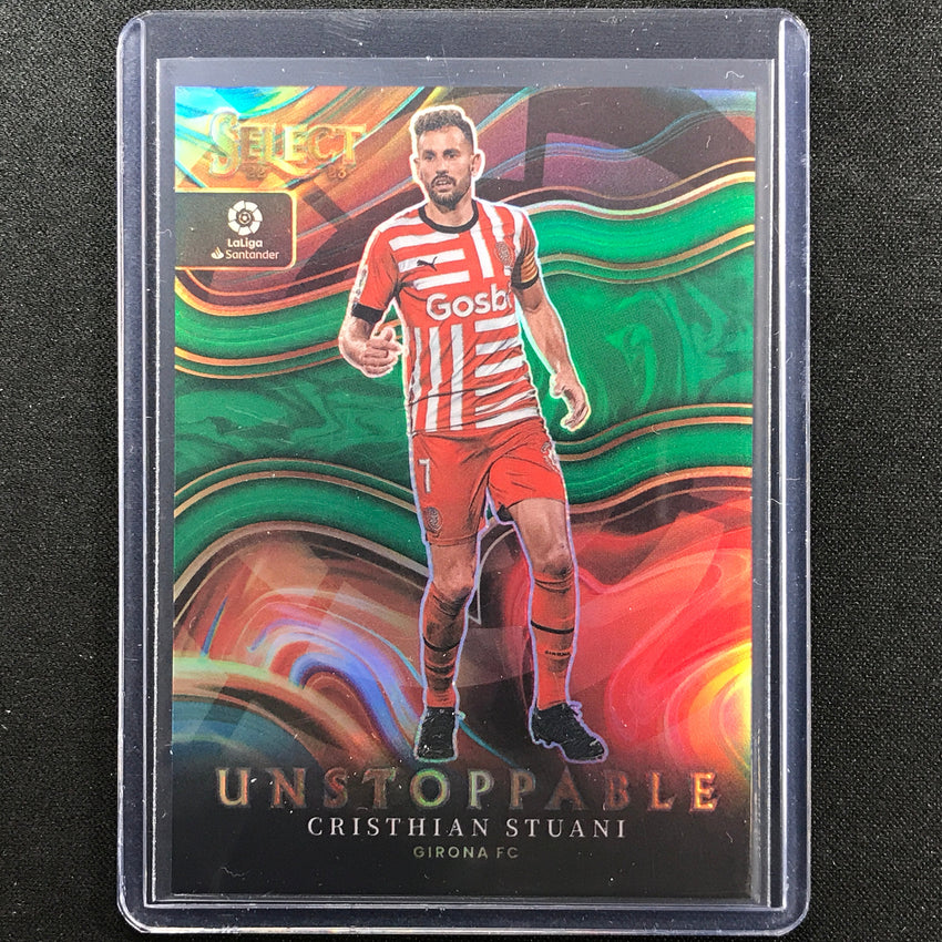 2022-23 Select La Liga Cristhian Stuani Unstoppable Green 1/5