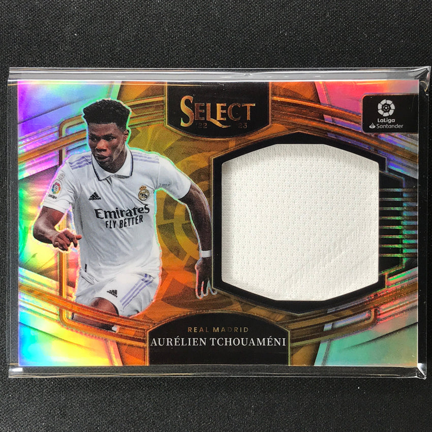 2022-23 Select La Liga Aurelien Tchouameni Jumbo Swatches Relic Silver No Atm