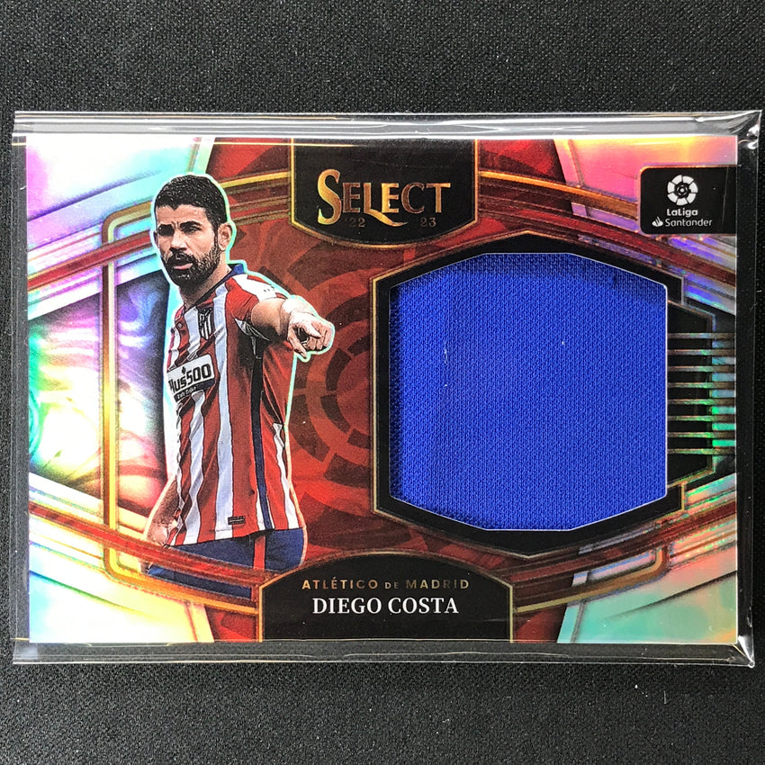 2022-23 Select La Liga Diego Costa Jumbo Swatches Relic Silver Prizm No Dc