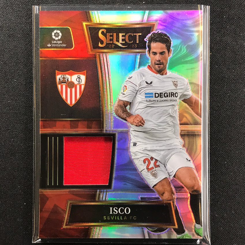2022-23 Select La Liga ISCO Select Swatches Relic Silver Prizm #I