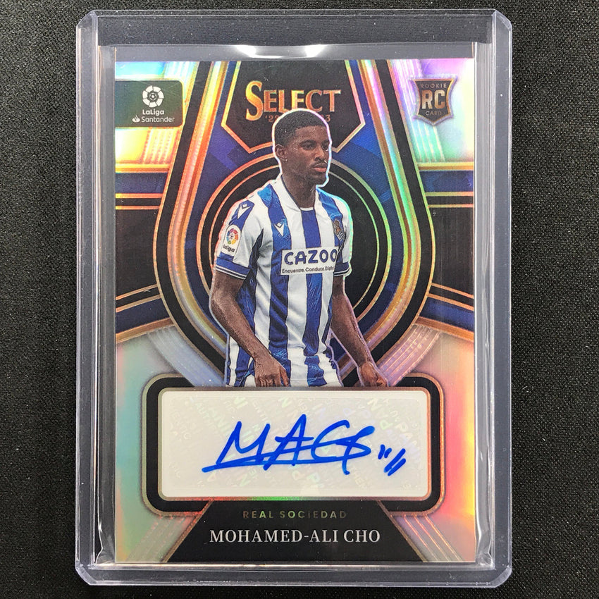 2022-23 Select La Liga Mohamed-ali Cho Select Signatures Rookie Auto Silver No Mac