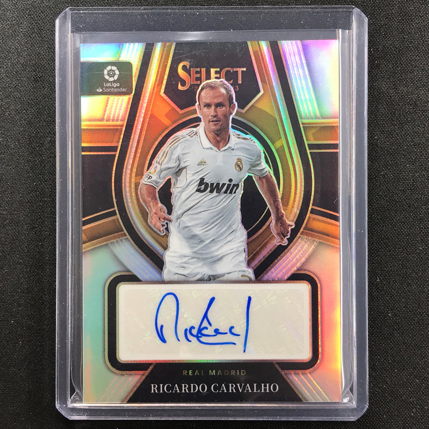 2022-23 Select La Liga RICARDO CARVALHO Select Signatures Auto Silver Prizm #RCA