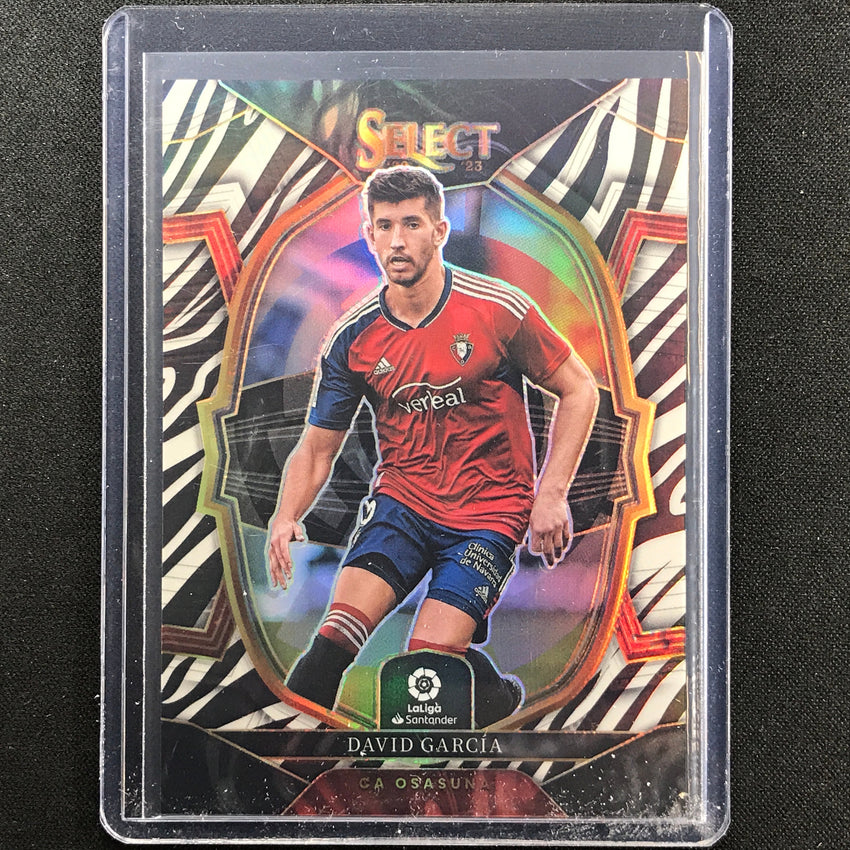 2022-23 Select La Liga David Garcia Terrace Zebra 12/25