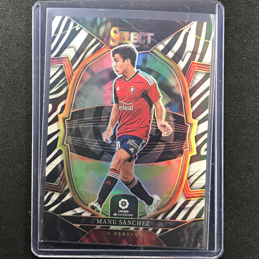 2022-23 Select La Liga Manu Sanchez Terrace Zebra 2/25