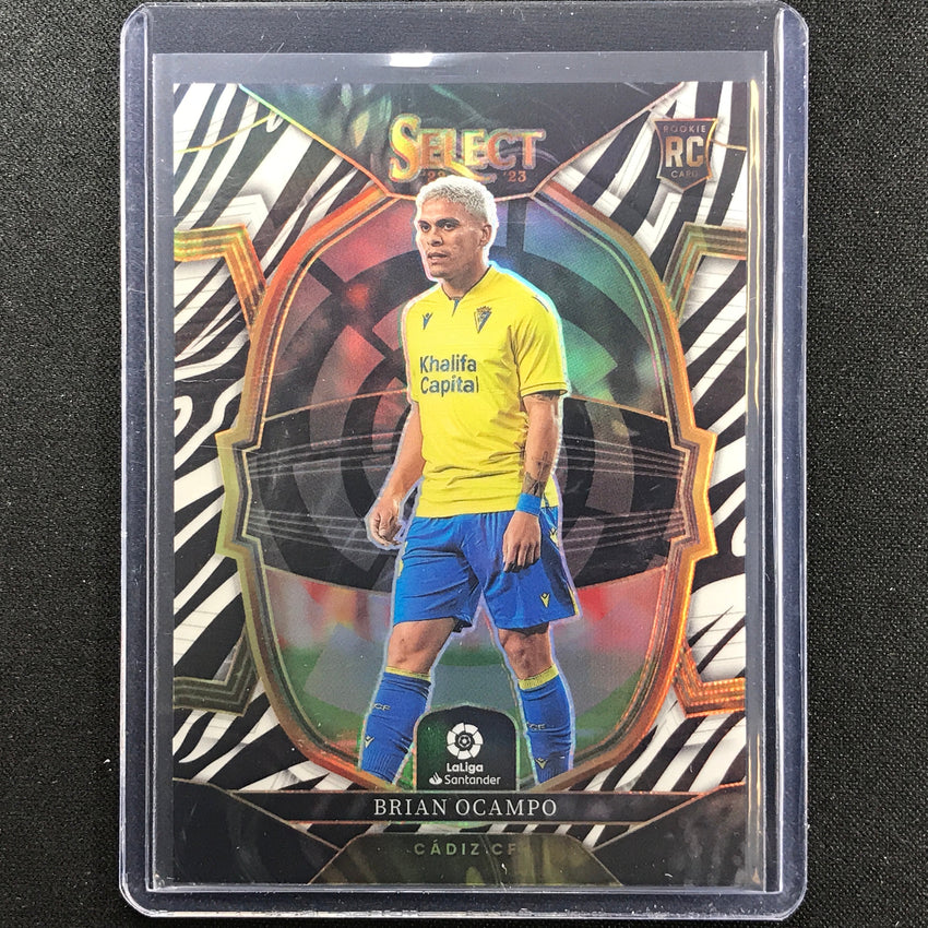 2022-23 Select La Liga Brian Ocampo Terrace Rookie Zebra 18/25