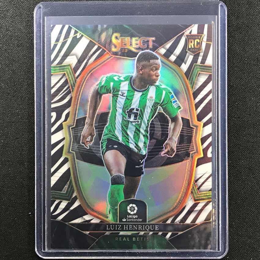 2022-23 Select La Liga Luiz Henrique Terrace Rookie Zebra 21/25
