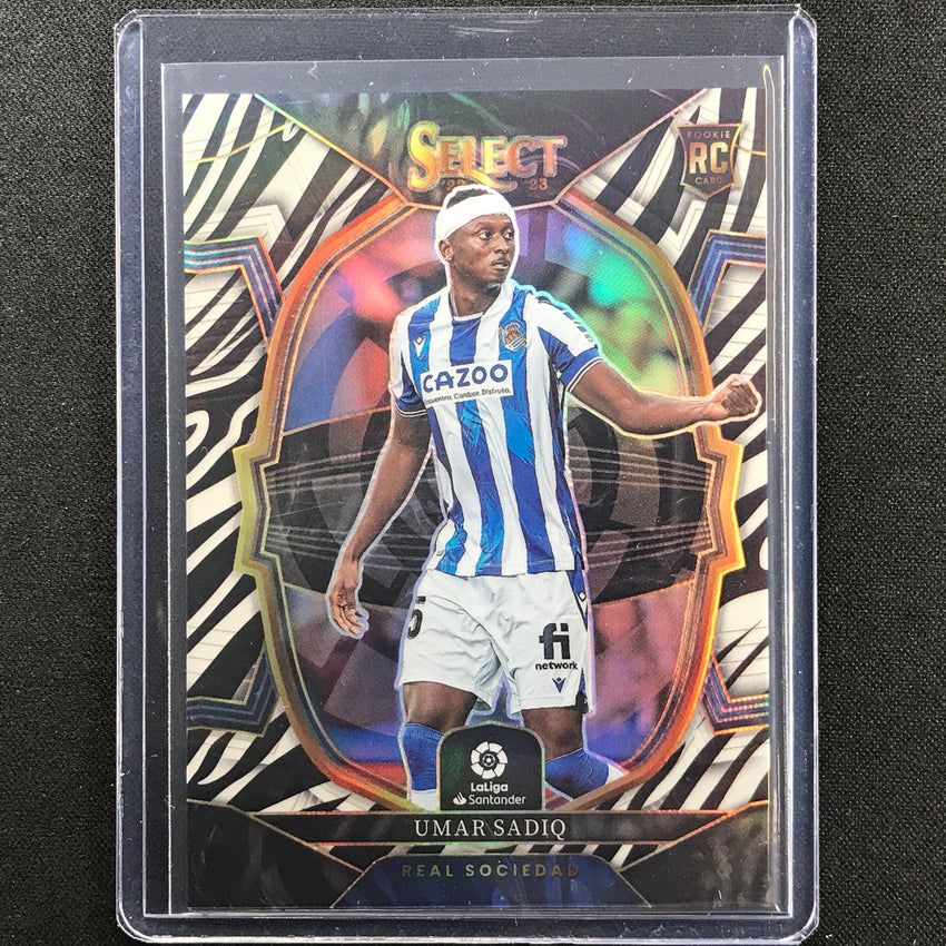 2022-23 Select La Liga Umar Sadiq Terrace Rookie Zebra 23/25