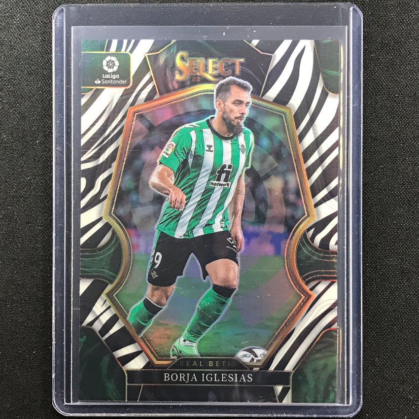 2022-23 Select La Liga Borja Iglesias Mezzanine Zebra 20/25