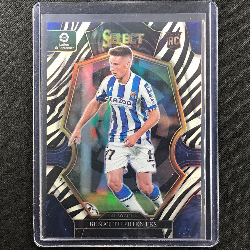 2022-23 Select La Liga Benat Turrientes Mezzanine Rookie Zebra 3/25