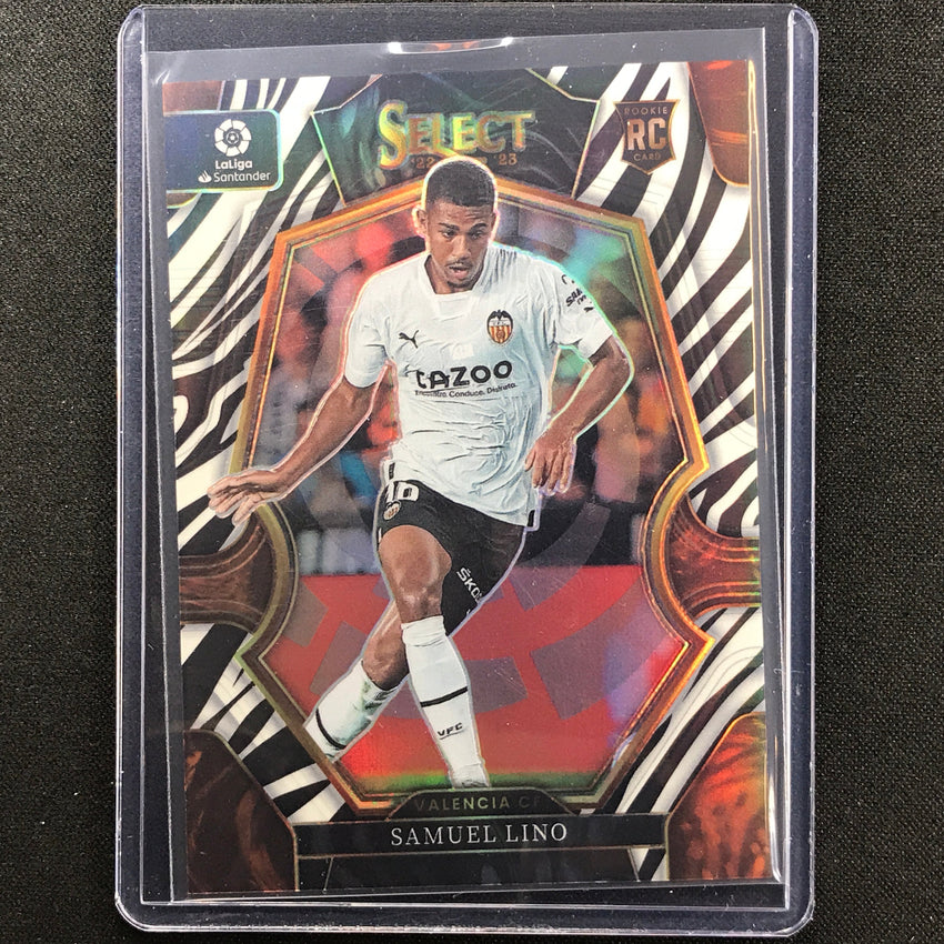 2022-23 Select La Liga Samuel Lino Mezzanine Rookie Zebra 22/25