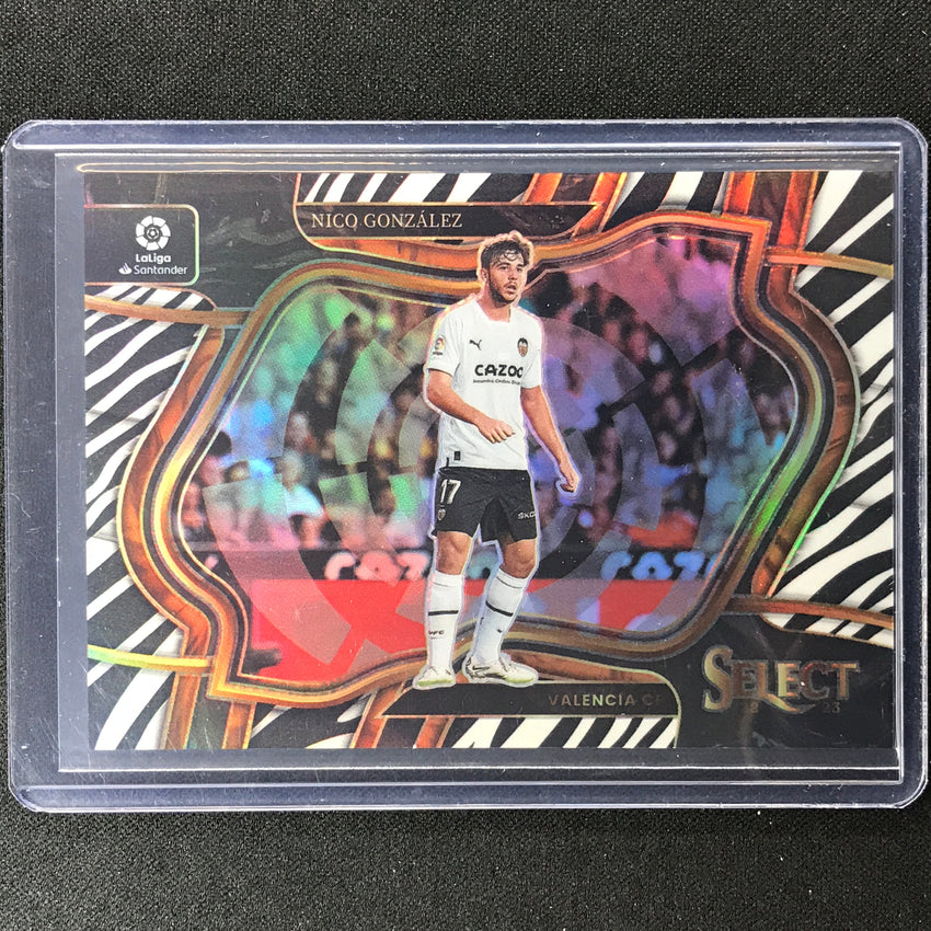 2022-23 Select La Liga Nico Gonzalez Field Level Zebra 12/25