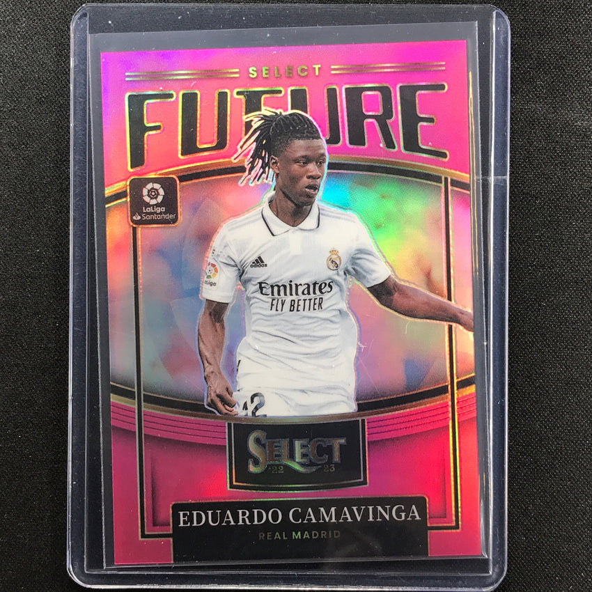 2022-23 Select La Liga Eduardo Camavinga Select Future Pink 3/25
