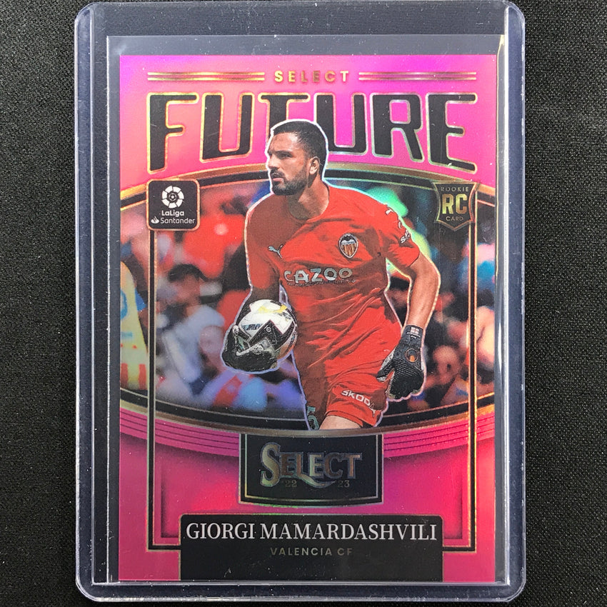 2022-23 Select La Liga Giorgi Mamardashvili Select Future Rookie Pink 25/25