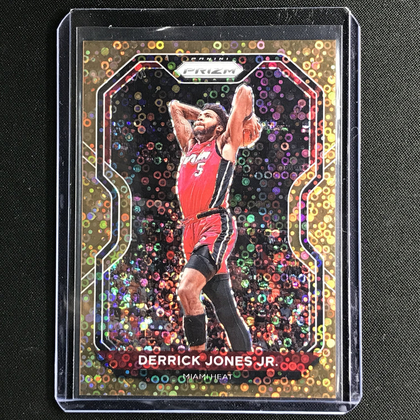 2020-21 Prizm DERRICK JONES JR. Base Fast Break Bronze 16/20 #55