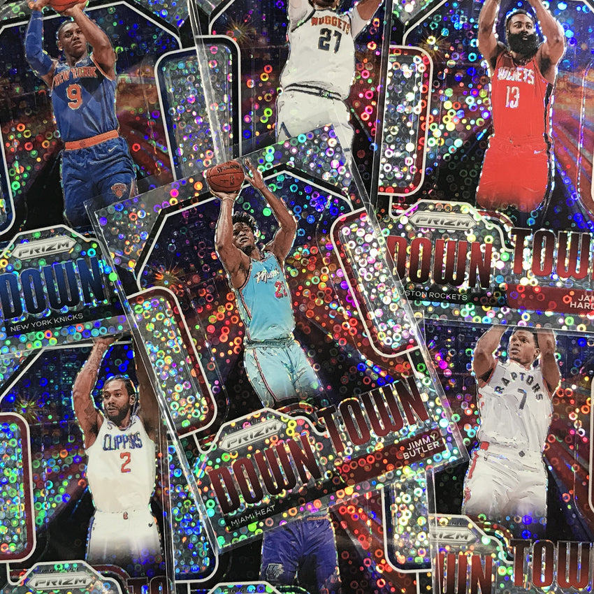 2020-21 Prizm Russell Westbrook Downtown Bound Fast Break Silver No 17