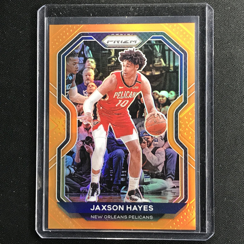 2020-21 Prizm JAXSON HAYES Base Orange 19/49 #20
