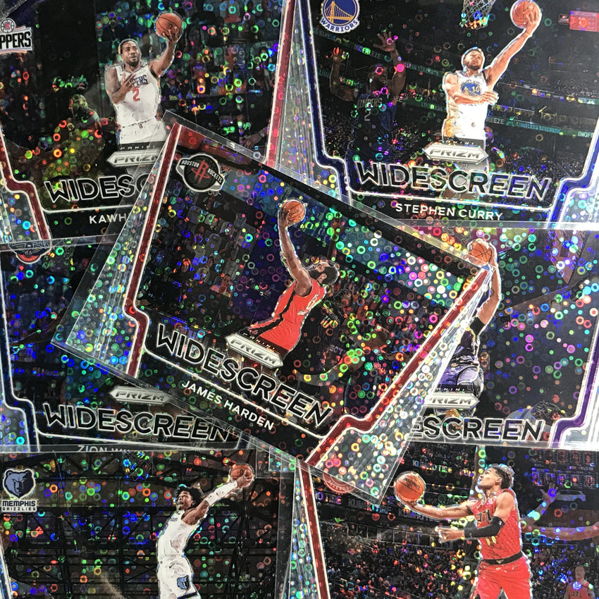 2020-21 Prizm Kawhi Leonard Widescreen Fast Break Silver No 2